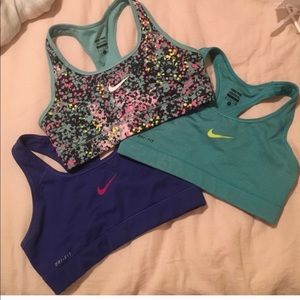 Nike sport bra bundle
